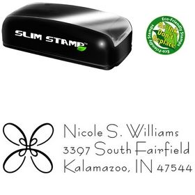 Slim Pre Ink Stamps - Personalized Address Ink Stamp - Acorn Sales
