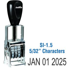 SS-32 Initial and Date Stamp: Self-Inking or Pre-Inked